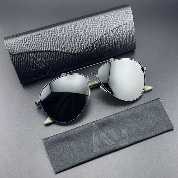 عینک آفتابی مردانه آلبرت وگ مدل JS8528C04-P144 Polarized Flex
