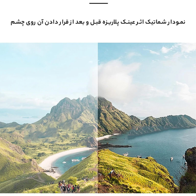عینک آفتابی گرد مدل P.0915-G15
