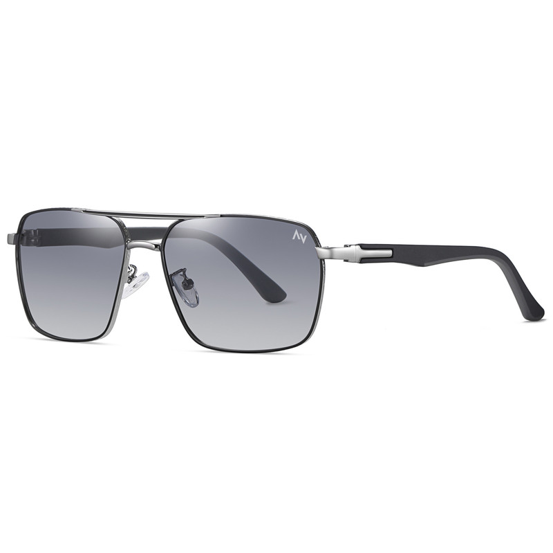 عینک آفتابی خلبانی مردانه آلبرت وگ مدل 6307C98P87 Polarized Albert Vogue