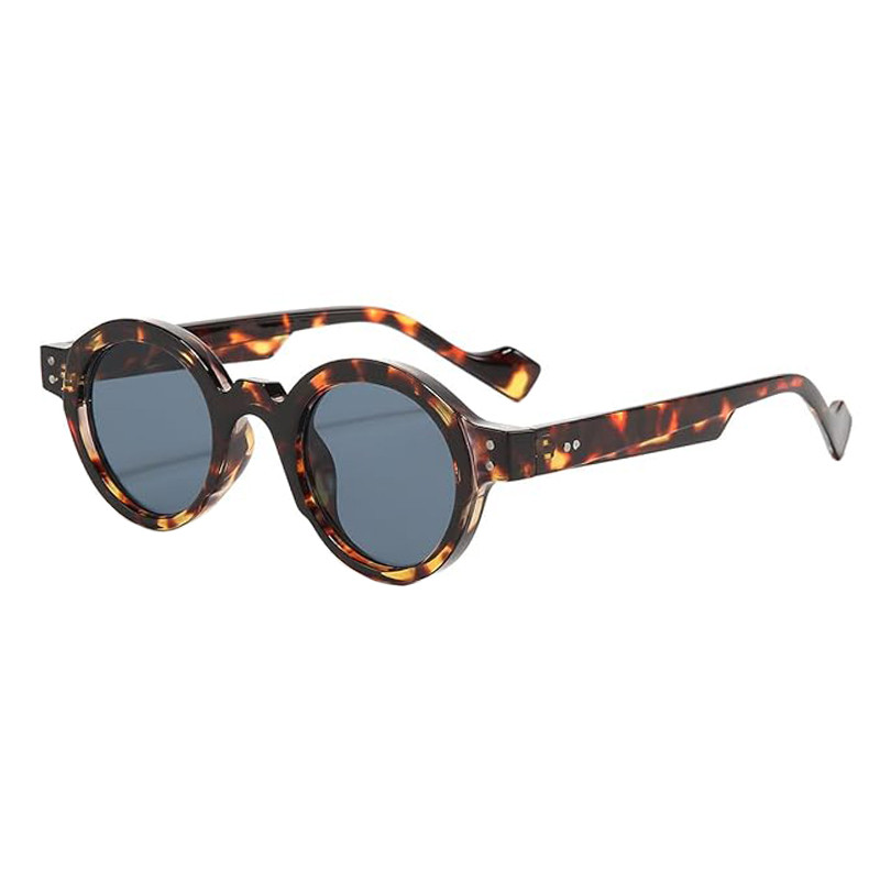 عینک آفتابی گرد زنانه مدل SZ 2003 Leopard Obsidian