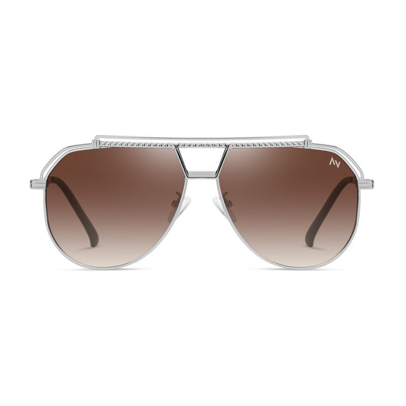 عینک آفتابی خلبانی (Aviator) آلبرت وگ مدل JS8533C05-P44 Polarized Avantgarde Visionary