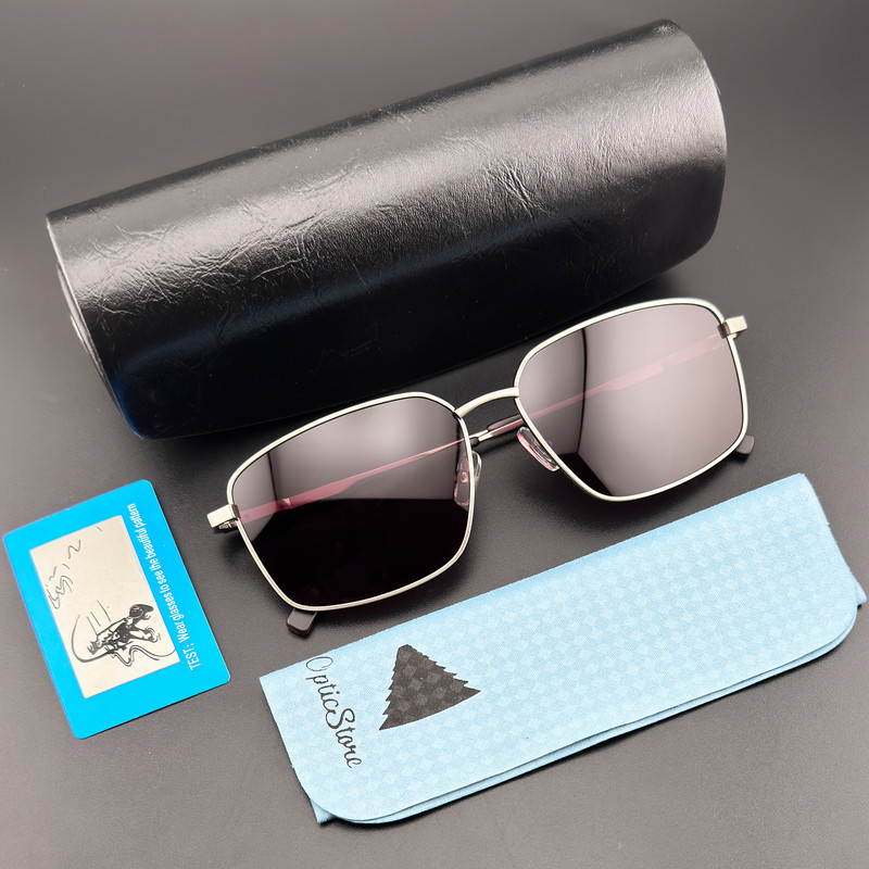 عینک آفتابی مردانه مدل 3372C81P02 Polarized Matte Metal