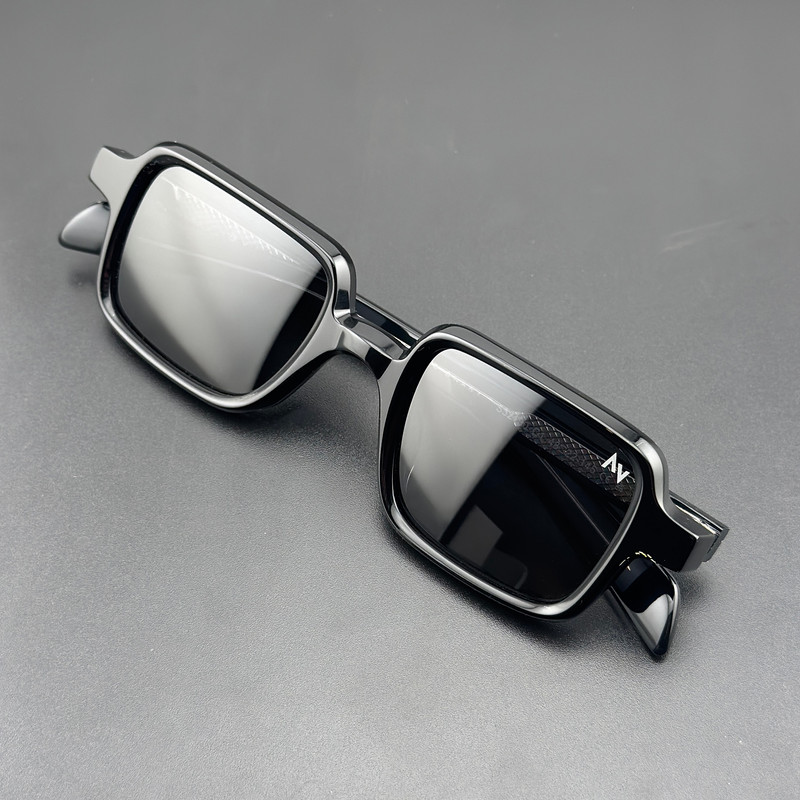 عینک آفتابی مستطیلی آلبرت وگ مدل S32130C1 Acetate Avantgarde Visionary