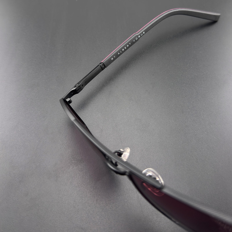 عینک آفتابی چند ضلعی آلبرت وگ مدل 6314C04-P129 Polarized Avantgarde Visionary