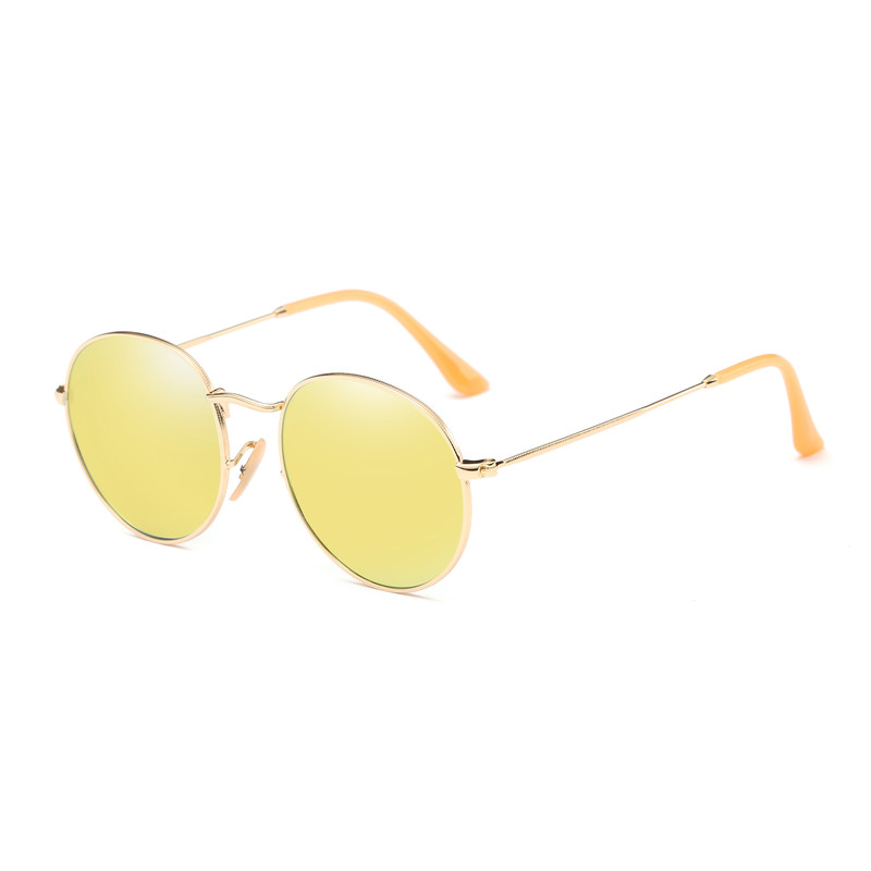 عینک آفتابی گرد مدل 3347-3 Polarized Lemon