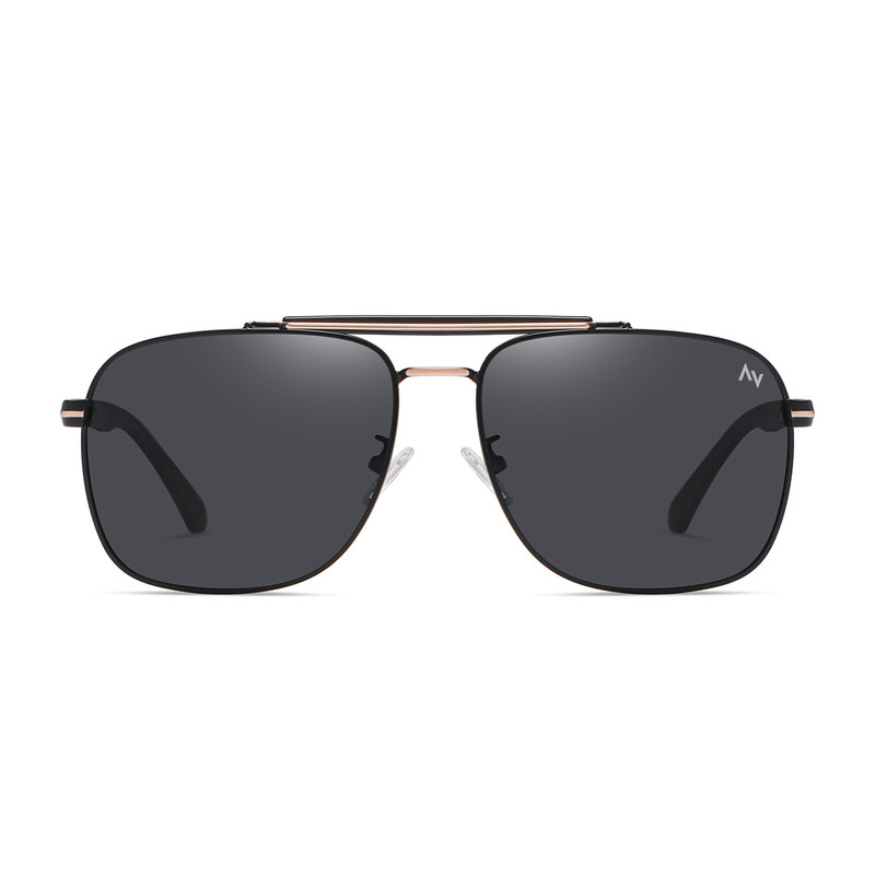 عینک آفتابی خلبانی (Aviator) مردانه آلبرت وگ مدل 6320C84P101 Polarized Avantgarde Visionary