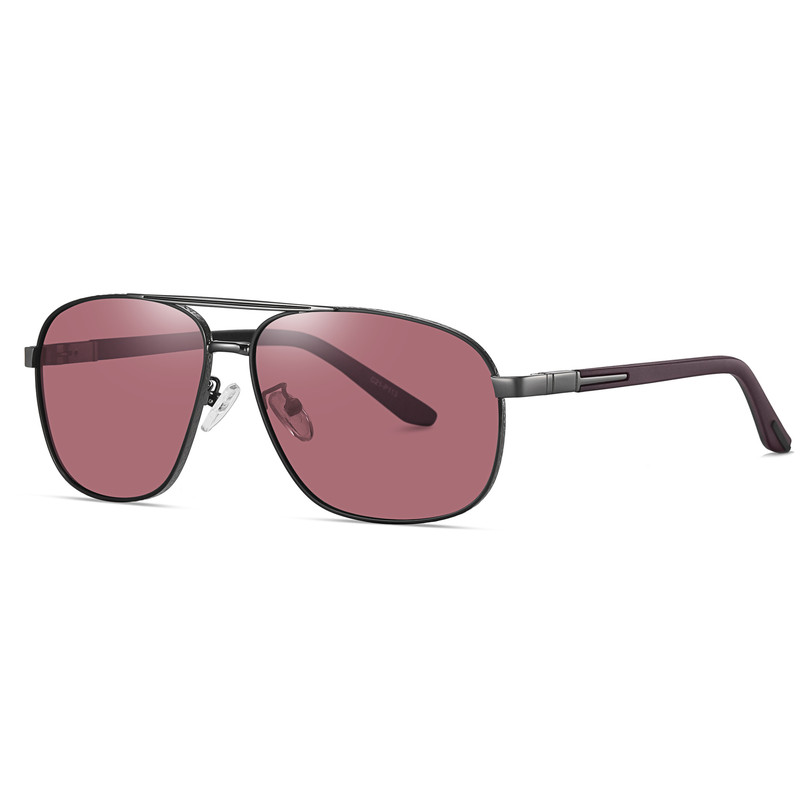 عینک شب مردانه مدل 6306C21-P39 Polarized Maroon
