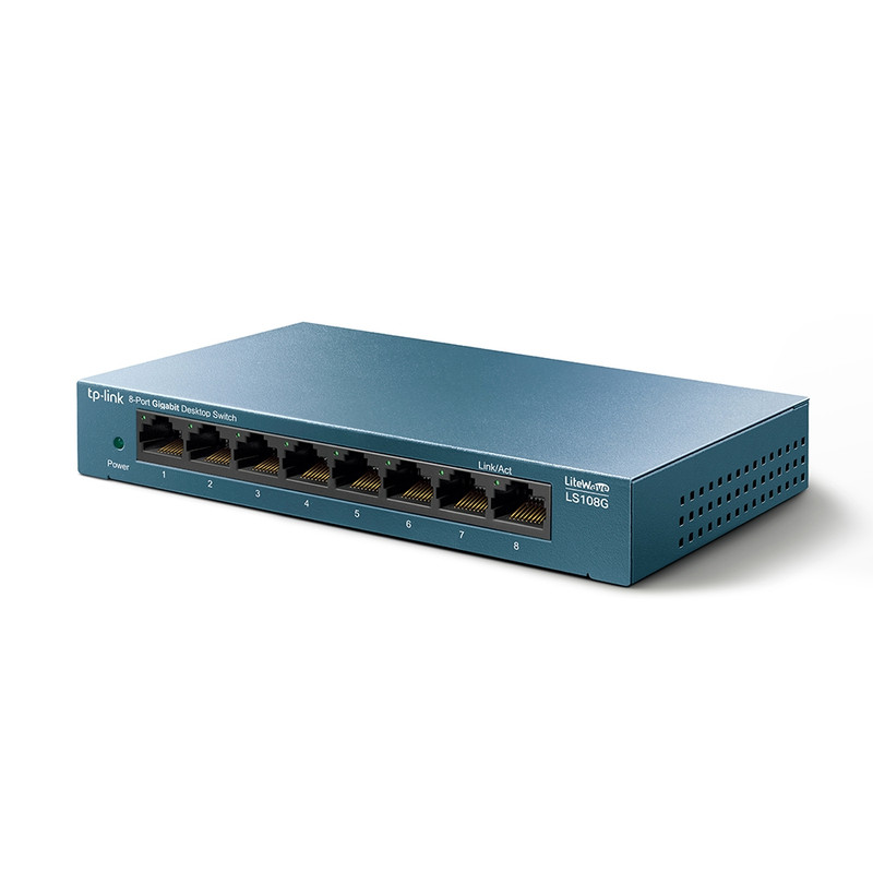 سوییچ 8 پورت تی پی-لینک مدل LS108G