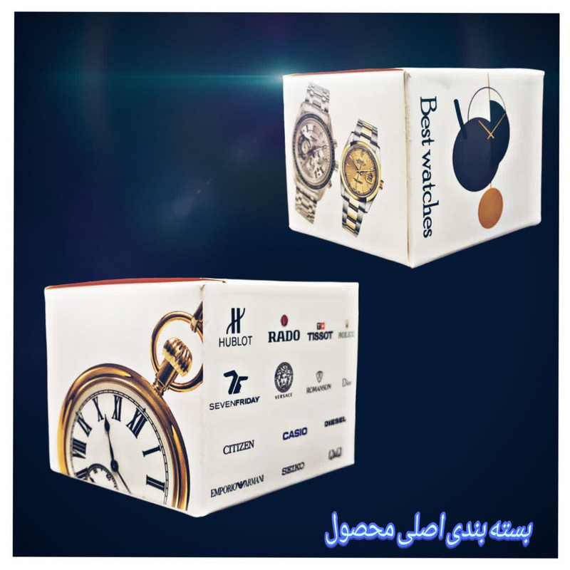 ساعت مچی عقربهای مردانه مدل فانتزی