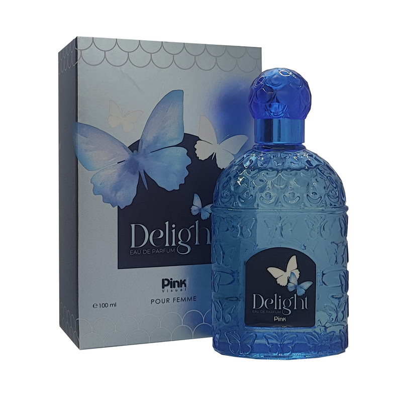 ادوپرفیوم زنانه پینک ویژوآل مدل Delight با رایحه گرم حجم 100 میلی‌لیتر