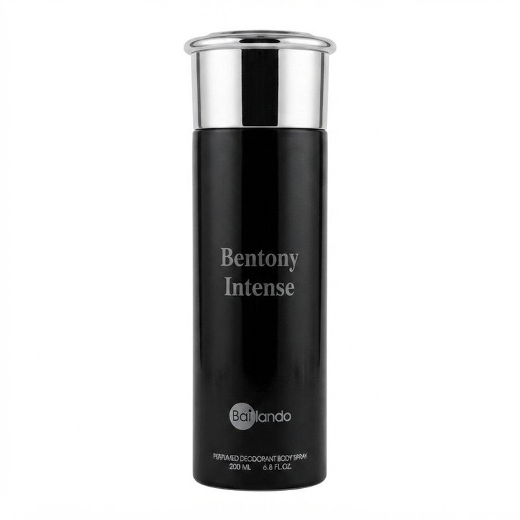 دئودورانت مردانه بایلندو مدل Bentony Intense حجم 200 میلیلیتر