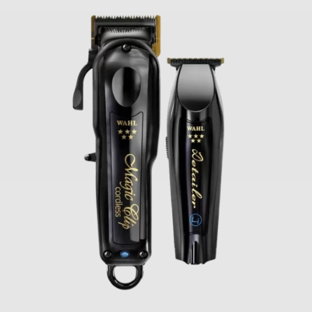 ست ماشین اصلاح وال باربر کمبو خط زن ،صفر زن حجم زن ست بسیار کاربردی مخصوص ارایشگران ماهر  Wahl Barber Combo Cordles